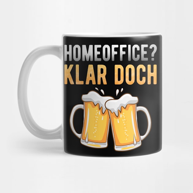 Homeoffice Saufen Bier Alkohol by Jonas Design